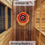 Le lancer de haches arrive dans votre centre d'activité Le Repère Pont de Vaux