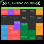 Nouveau planning des cours collectifs - 23 Janvier 2023