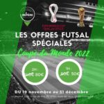 Promo sur tous les terrains de futsal durant la coupe du monde dans votre espace de loisirs Le Repère Pont de Vaux