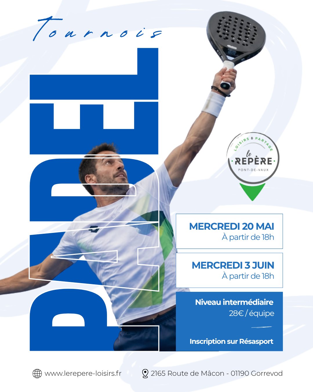 Tournoi de Padel proche de Mâcon
